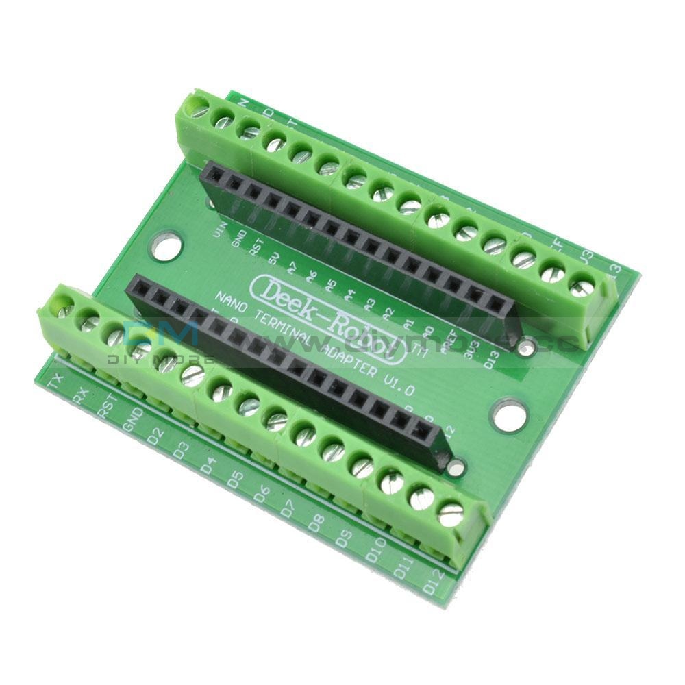 Nano Terminal Adapter for the Arduino Nano V3.0 AVR ATMEGA328P-AU Module  Board