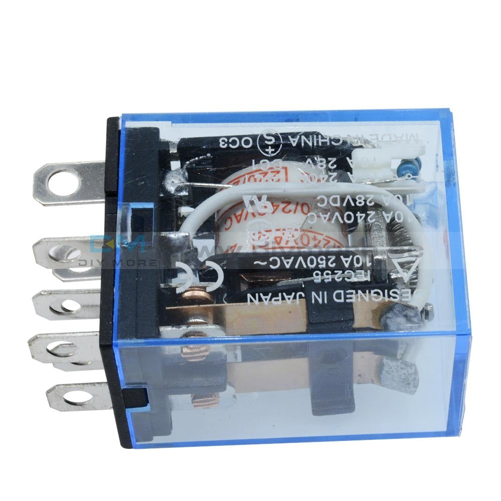 Ly2Nj J Ly2N Ly2 Ac 200V/220V 8Pin 10A 240Vac 28Vdc Power Relay Coil Module