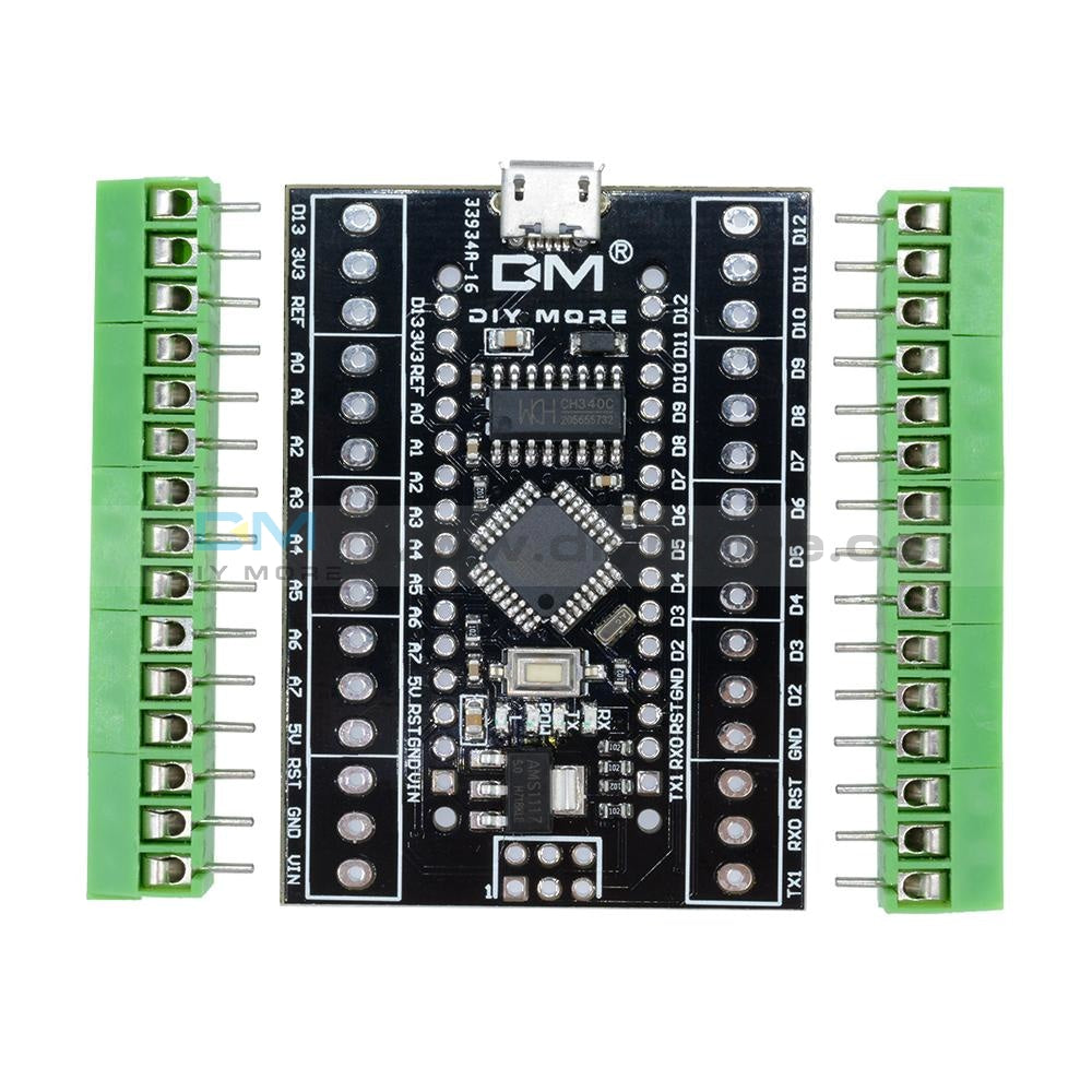 Nano Terminal Adapter for the Arduino Nano V3.0 AVR ATMEGA328P-AU Module  Board