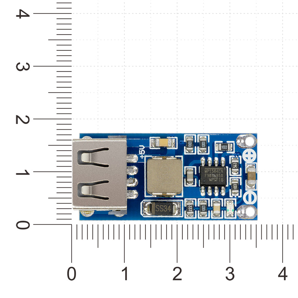 9V 12V 24V to 5V 3A USB Buck Regulator Module DC-DC Converter Mobile Phone Charger Car Power Supply Module