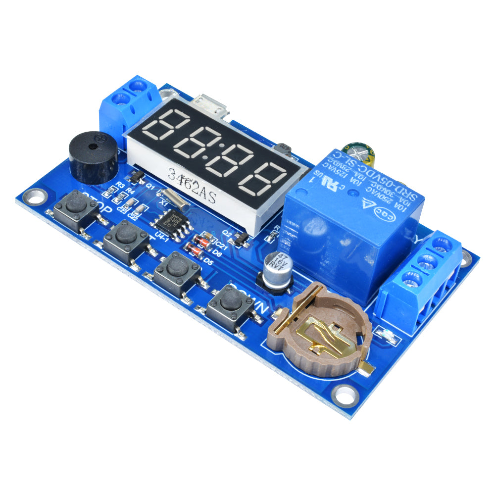 Real-time Relay Module Timing Switch Control Synchronization Delay Timer