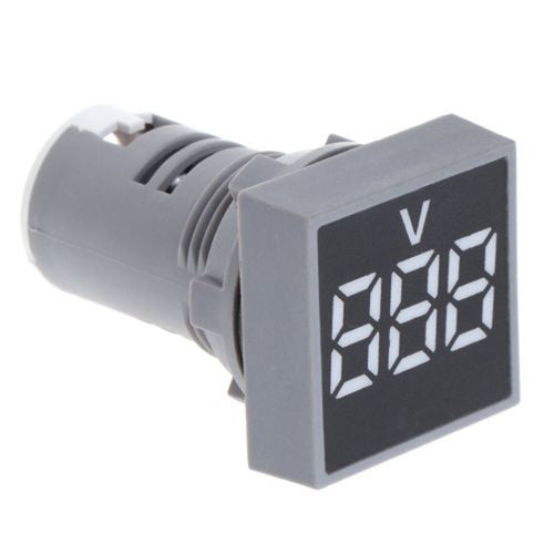 22mm AC20-500V LED Light Panel Digital Voltage Volt Meter Display Voltmeter