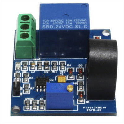 24V 5A Over Current Protection Sensor Module AC Current Detection Sensor Relay