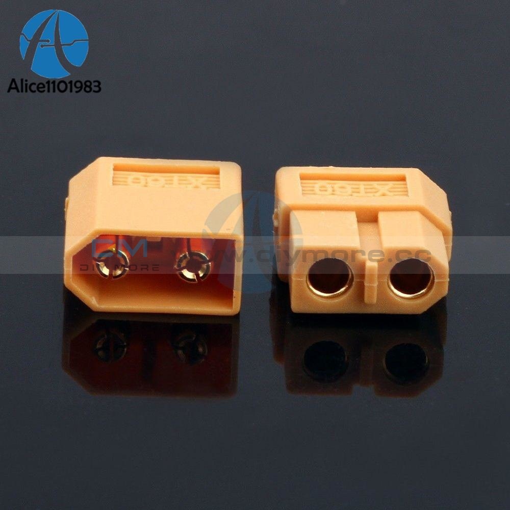 5Pairs 10Pcs Xt60 Xt 60 Male Female Bullet Connectors Plugs For Rc Lipo Battery Gold Plated Plug