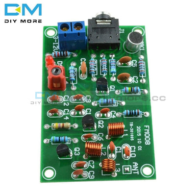 Wireless Fm Module 76-110Mhz Radio Transmitter Repeater Mp3 Audio 3V-5V Mic Microphone