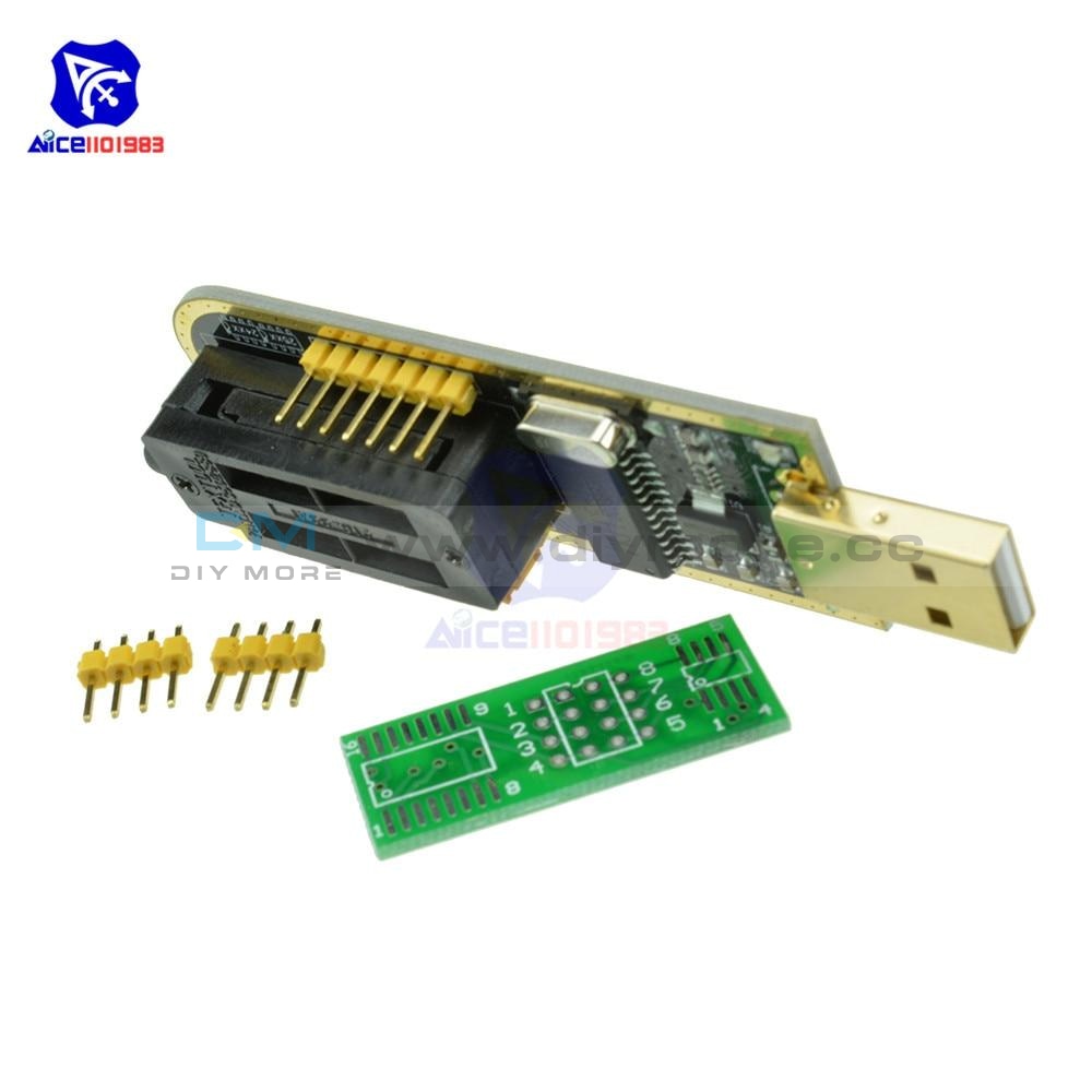 Usb Programmer Ch341A Series 24 Eeprom Writer 25 Spi Flash Bios Board Module To Ttl 5V 3.3V Software