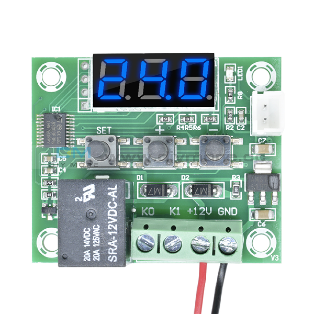 STC-3008 110-220V Digital Temperature Thermostat Controller Dual LED NTC Probe