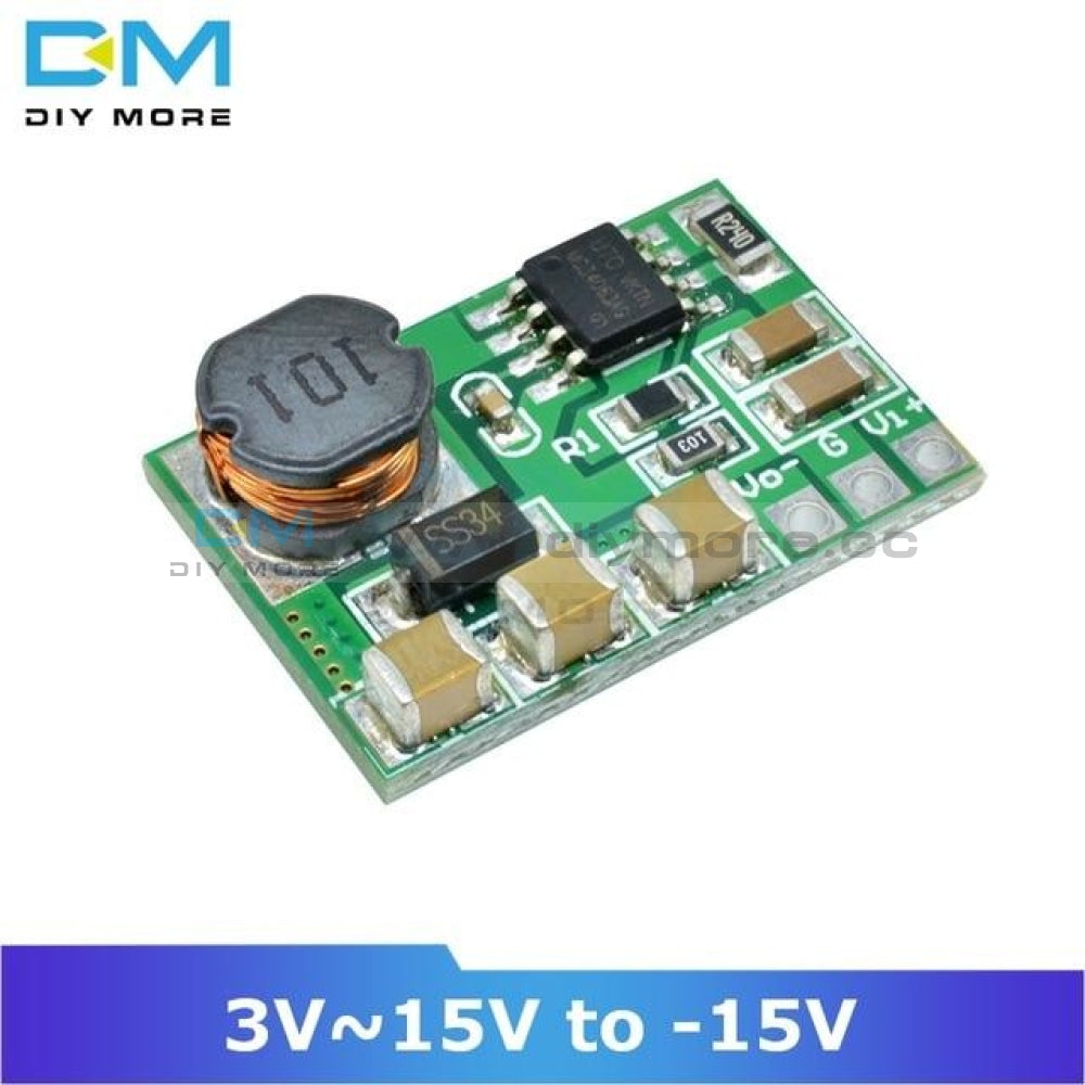 Diymore Positive To Negative Step Up/down Buck Boost Converter Module 3V~15V To 3.3V 5V 6V 9V 12V